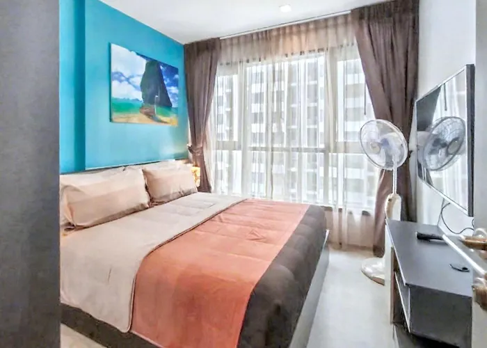 Base Pattaya - One Br Condo With Pool View Near Central Festival Pattaya